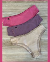 TANGA DE COTTON COM VIES LARGO