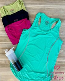 REGATA FITNESS DE POLIAMIDA COM FRISO