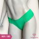 TANGA DE TACTEL COM RENDA LATERAL FORRADA