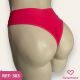TANGA DE TACTEL COM COS DOBRADO LISO