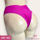 TANGA DE TACTEL COM COS DOBRADO LISO