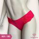 TANGA DE TACTEL COM RENDA LATERAL FORRADA