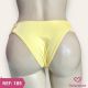 TANGA DE TACTEL COM RENDA LATERAL FORRADA