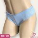 TANGA DE TACTEL COM RENDA LATERAL FORRADA
