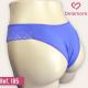 TANGA DE TACTEL COM RENDA LATERAL FORRADA
