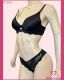 CONJUNTO PRE MOLDADO CORPO RENDA COM BOJO CONFORT MONO E FIO DUPLO