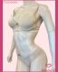 CONJUNTO TRIO BASICO PRE MOLDADO REFORCADO TACTEL COM FIO DUPLO MODELADOR E TANGA DUPLA