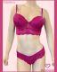 CONJUNTO TRIO DE RENDA SOUTIEN TIPO CROPPED CALCINHA CALEÇON E FIO