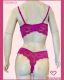 CONJUNTO TRIO DE RENDA SOUTIEN TIPO CROPPED CALCINHA CALEÇON E FIO