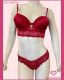 CONJUNTO TRIO DE RENDA SOUTIEN TIPO CROPPED CALCINHA CALEÇON E FIO