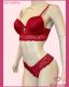 CONJUNTO TRIO DE RENDA SOUTIEN TIPO CROPPED CALCINHA CALEÇON E FIO