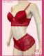 CONJUNTO TRIO DE RENDA SOUTIEN TIPO CROPPED CALCINHA CALEÇON E FIO