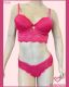 CONJUNTO TRIO DE RENDA SOUTIEN TIPO CROPPED CALCINHA CALEÇON E FIO
