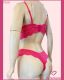 CONJUNTO TRIO DE RENDA SOUTIEN TIPO CROPPED CALCINHA CALEÇON E FIO