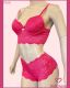 CONJUNTO TRIO DE RENDA SOUTIEN TIPO CROPPED CALCINHA CALEÇON E FIO