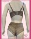 CONJUNTO DE RENDA SOUTIEN TIPO CROPPED CALCINHA CALECON