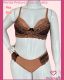CONJUNTO TRIO PLUS SIZE COM RENDA E CORPO REFORÇADO COM FIO E TANGA