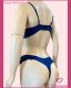 CONJUNTO TRIO PRE MOLDADO RENDA COM BOJO TACTEL PREGAS COM FIO E TANGA