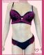 CONJUNTO TRIO PLUS SIZE COM RENDA E CORPO REFORÇADO COM FIO E TANGA