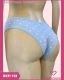TANGA DE COTTON ESTAMPADO COM VIES LARGO