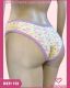 TANGA DE COTTON ESTAMPADO COM VIES LARGO