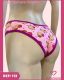 TANGA DE COTTON ESTAMPADO COM VIES LARGO