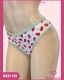TANGA DE COTTON ESTAMPADO COM VIES LARGO