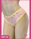 TANGA DE COTTON ESTAMPADO COM VIES LARGO
