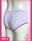 CALCINHA INFANTIL DE COTTON ESTAMPADA ELASTICO EMBUTIDO