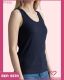 BLUSA REGATA CANELADA COM OMBRO EMBUTIDO