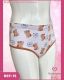 CALCINHA INFANTIL DE COTTON ESTAMPADA ELASTICO EMBUTIDO