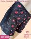 CJ BABY DOLL DE SUEDINE CANELADA COM RENDA BOJO CORTININHA