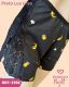 CJ BABY DOLL DE SUEDINE CANELADA COM RENDA BOJO CORTININHA