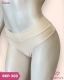 TANGA DE TACTEL COM COS DOBRADO LISO