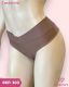 TANGA DE TACTEL COM COS DOBRADO LISO