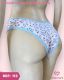 TANGA DE COTTON ESTAMPADO COM VIES LARGO