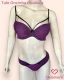 CONJUNTO BASICO  STRAPPY BRA TULI ESTAMPADO FORRADO E FIO DENTAL