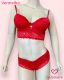 CONJUNTO TRIO PRE MOLDADO SO RENDA COM CORPO AUMENTADO