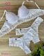 CONJUNTO TRIO PRE MOLDADO SO RENDA COM CORPO AUMENTADO