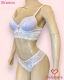 CONJUNTO TRIO PRE MOLDADO SO RENDA COM CORPO AUMENTADO