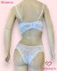 CONJUNTO TRIO PRE MOLDADO SO RENDA COM CORPO AUMENTADO