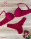 CONJUNTO PRE MOLDADO RENDA FORRADO BJ TACTEL FRANZIDO COM FIO DUPLO