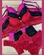 CONJUNTO TRIO DE RENDA SOUTIEN TIPO CROPPED CALCINHA CALEÇON E FIO