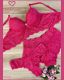 CONJUNTO TRIO DE RENDA SOUTIEN TIPO CROPPED CALCINHA CALEÇON E FIO