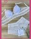 CONJUNTO DE RENDA SOUTIEN TIPO CROPPED CALCINHA CALECON